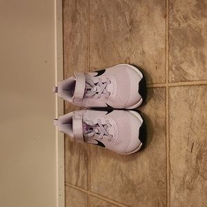 Purple children nikes